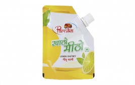 Parnika Khatho Meetho Lemon Chutney  Pouch  100 grams